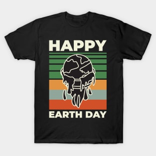 Vintage Happy Earth Day T-Shirt